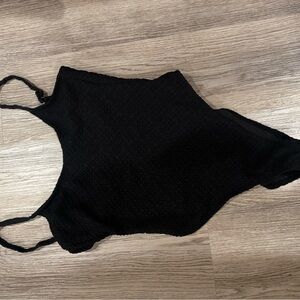 Andie x Mindy Black Textured Laguna size small